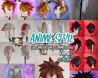 DONT BUY AD - Custom Order Wig Commission / Custom Made Cosplay Wigs [Read Description]