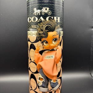 Betty Boop Tumbler: 20oz Stainless Steel Insulated Cup