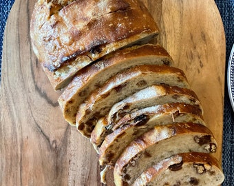 Date Pecan Sourdough Batard