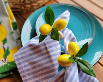 Lemon Napkin ring for dinner decor