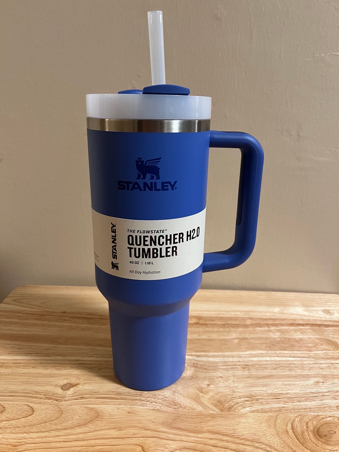 Stanley 40 Oz. Adventure Quencher H2.O Flowstate Tumbler Iris Blue