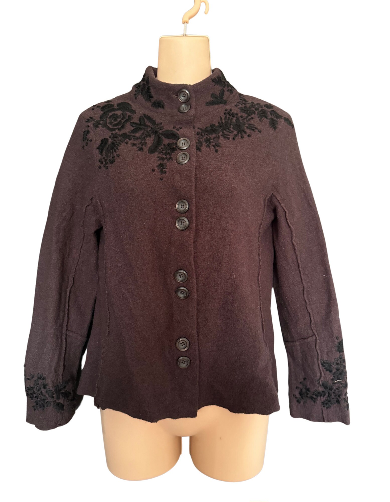 J.jill Size Small 100 Wool Sweater/cardigan Etsy