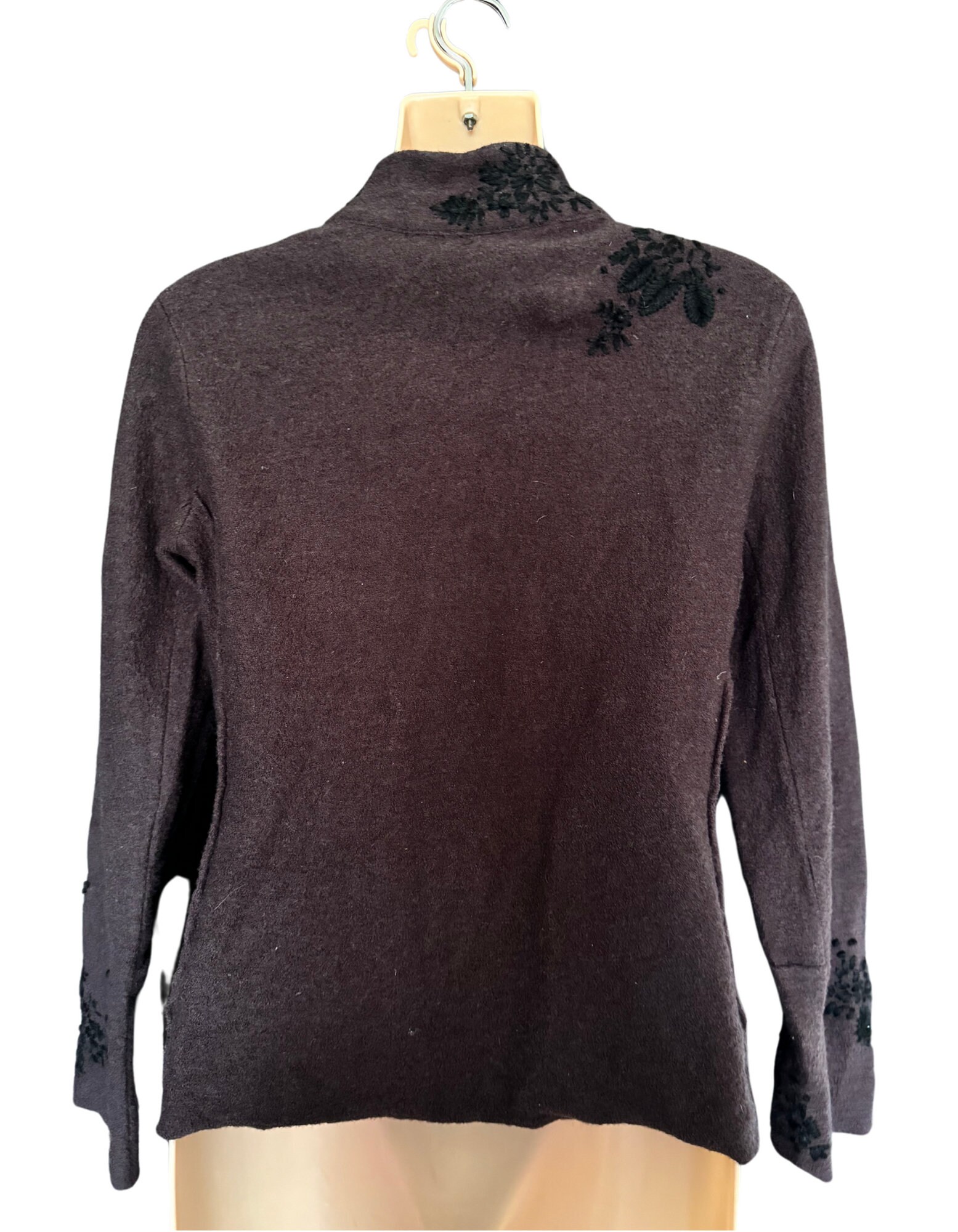 J.jill Size Small 100 Wool Sweater/cardigan Etsy