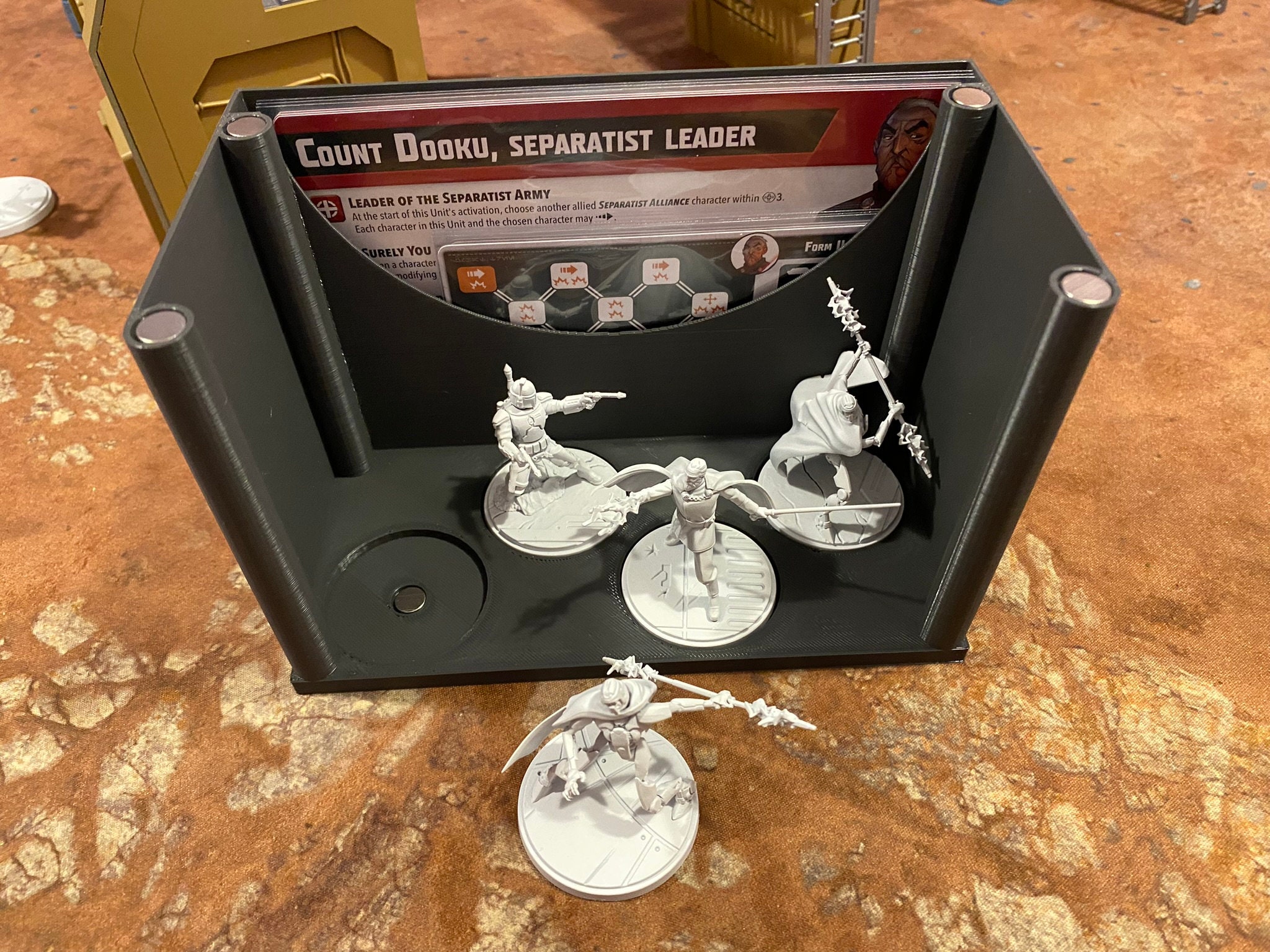 Star Wars Shatterpoint Squad Storage Miniatures and Cards Magnetized ...
