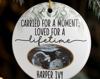 Baby Memorial Ornament - Miscarriage Infant Loss Keepsake