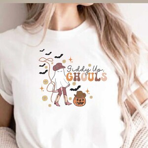 Cowgirl Ghost, Western Crewneck, Lets Go Girls Shirt, Western Halloween Shirt, Coastal Cowgirl, Cowboy Halloween, Yeehaw Shirt, Boo Haw