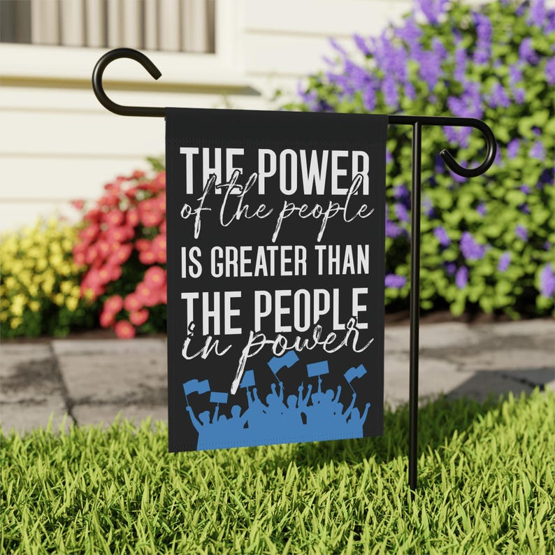 Cory Booker 2028 Garden Flag: Power of the People, Social Justice image 5
