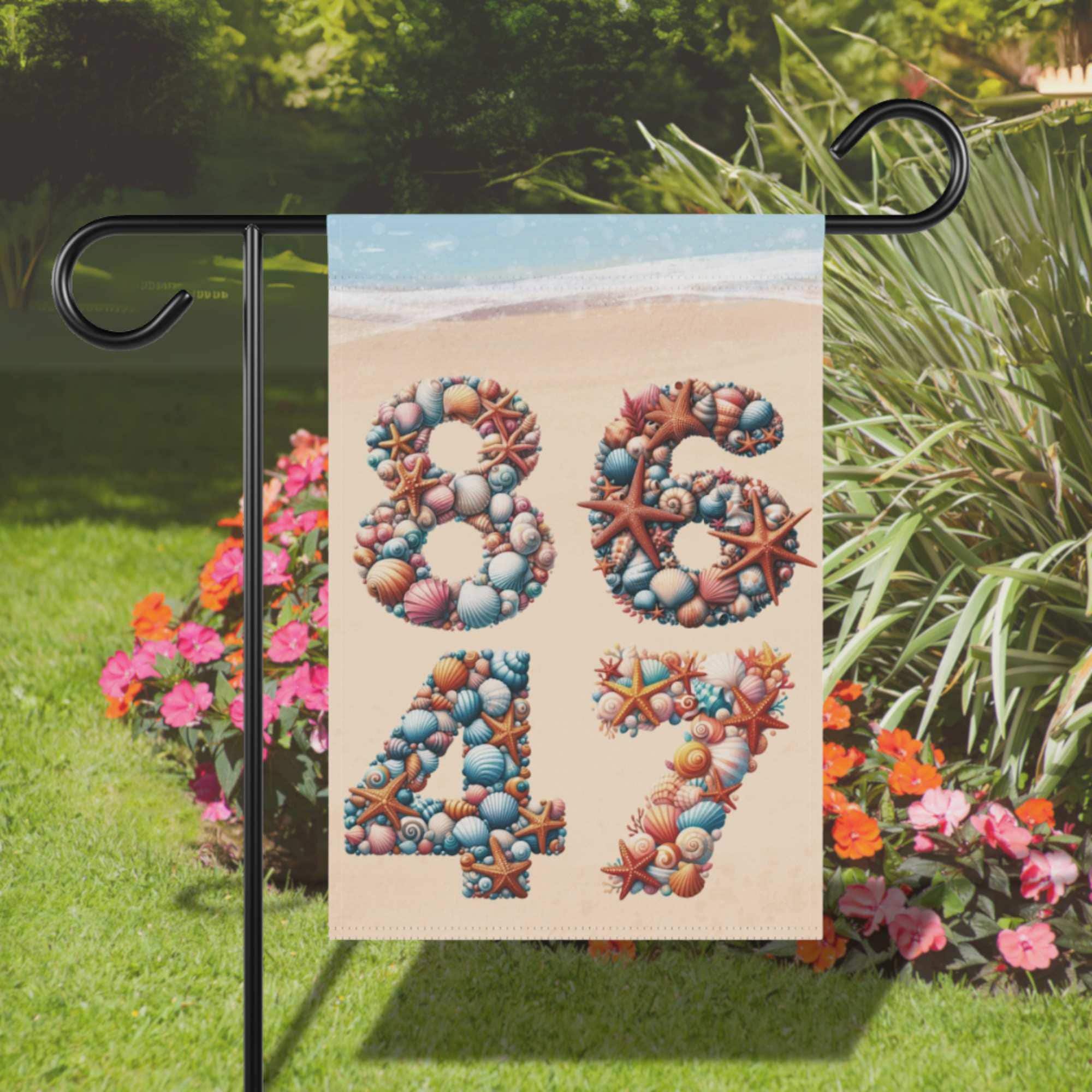 8647 Garden Flag, Subtle Anti Trump Flags, Not My President Social
