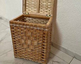 laundry hamper, wicker storage bins, wicker organizer, boho furniture, laundry basket organizer, ecofriendly, wicker laundry basket