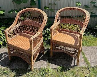 Wicker Furniture, rattan chair, wicker chair, outdoor patio chairs, boho furniture, rattan furniture, patio furniture, rustic outdoor chair