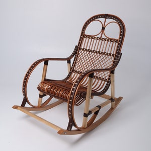 rocking chair, swing chair, lounge chair, outdoor patio chairs, fireplace chair, gift for dad, wicker chair, housewarming gift, rattan chair