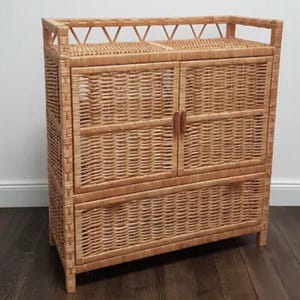 wicker dresser handmade wicker chest of drawers handmade boho furniture eco-friendly cabinet rattan dresser storage drawers rustic dresser