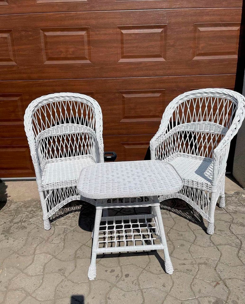 Wicker Furniture, Wicker Coffee Table, Outdoor Furniture, Wicker Chair