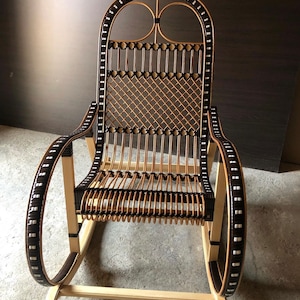 Rocking chair, swing chair, lounge chair, outdoor patio chairs, fireplace chair, garden chair, gift for dad, wicker chair, rattan chair