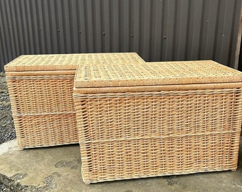 Wicker organizer, laundry basket holder, laundry basket organizer, laundry basket,  laundry hamper, wicker basket with lid, handmade