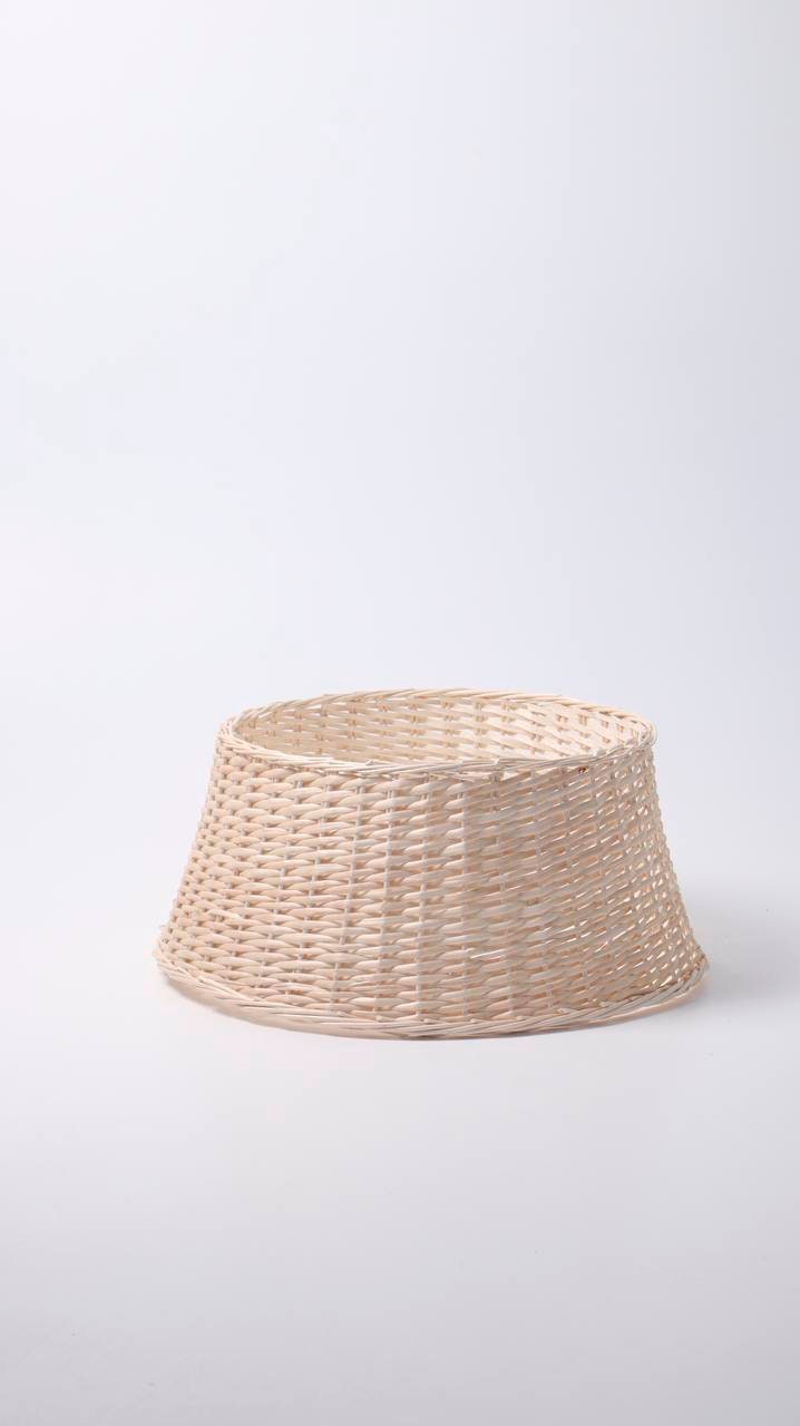 Christmas Tree Collar, Christmas Tree Skirt Box, Holiday Decor, Wicker