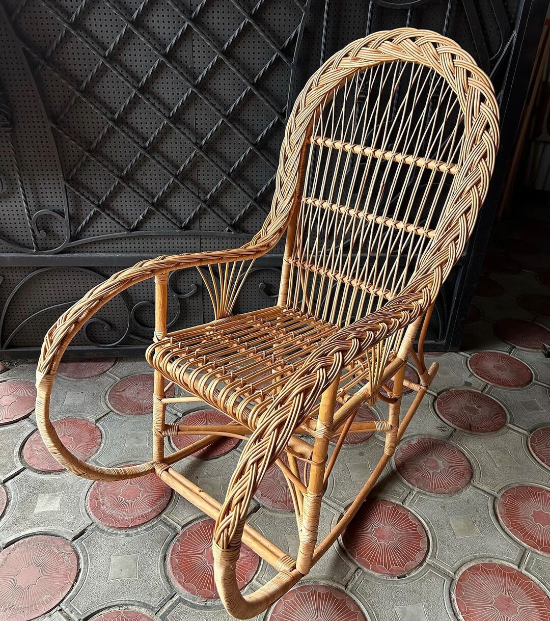 Childs Wicker Chair, Rocking Chair, Swing Chair, Lounge Chair, Kids Rocking Chair, Garden Chair