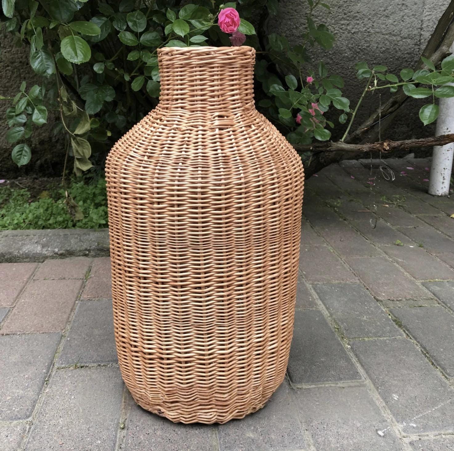 アンティークの竹の花瓶 - Etsy 日本