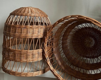 rattan pendant hanging light rattan chandelier bamboo lamp shade rattan pendant lamp shade wicker pendant light shade boho lampshade