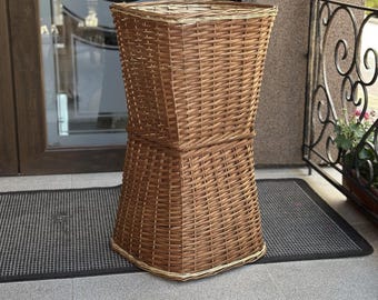 wicker product storage basket eco-friendly / Wicker basket for cafes and shops, organizer basket, fruit basket, vegetables storage