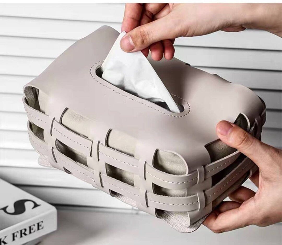 Leather Tissue Box luxury Tissue Box leather Home Decor Etsy