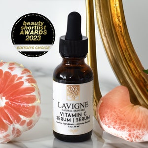 Vitamin C Serum with Tepezcohuite, Pink Pomelo & Rosehip Oil | LaVigne Natural Skincare