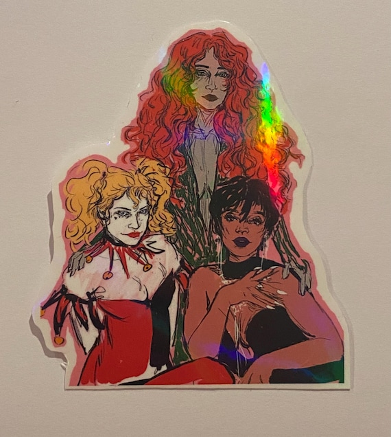 Gotham Sirens, Catwoman, Poison Ivy 3 sticker choices holographic