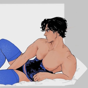 Pegatina de Nightwing descansando