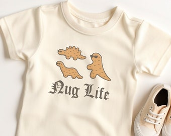 Nug Life Toddler T-shirt, Chicken Nugget Youth Tee, Nug Life Tee, Funny Youth + Kids Shirt