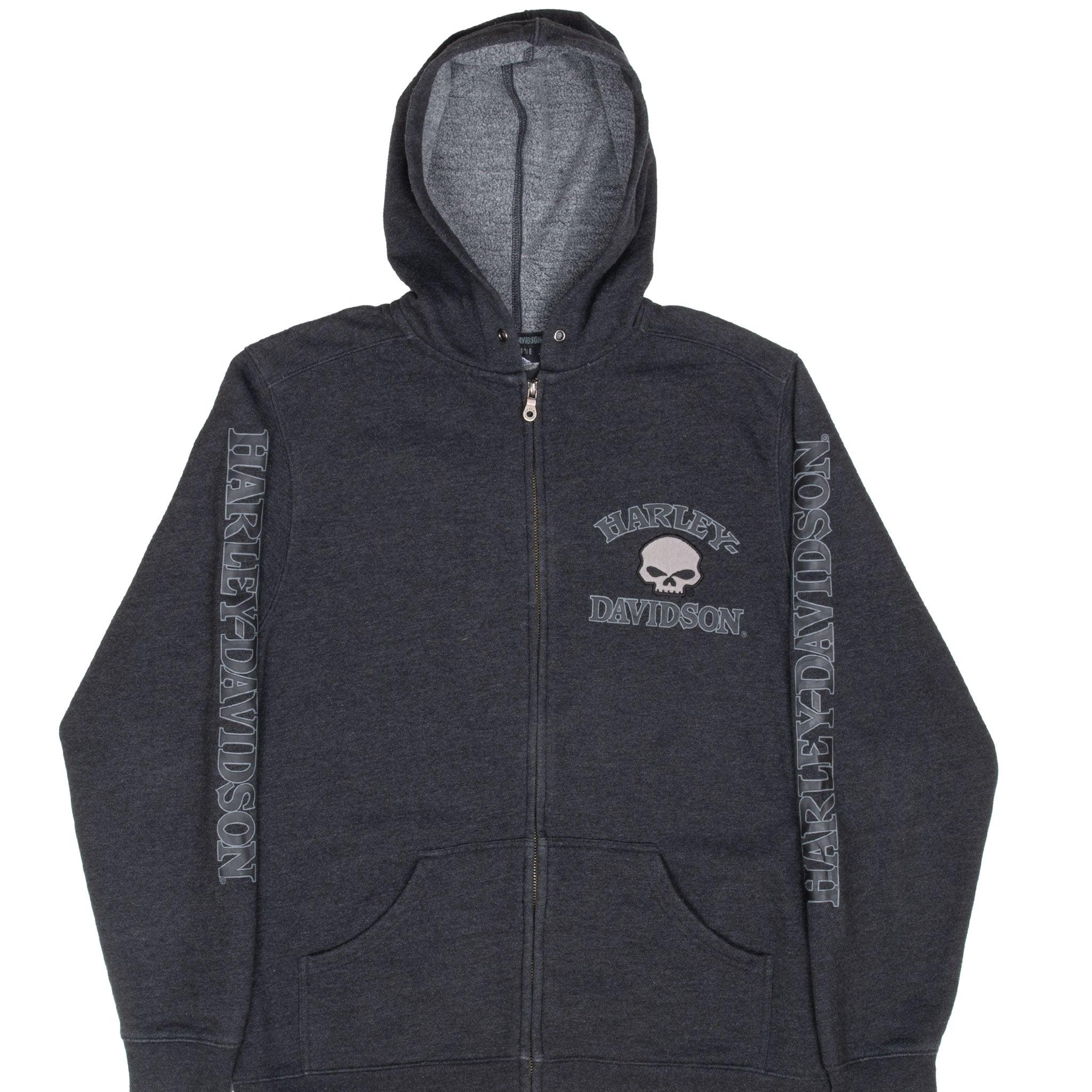 Zip up Harley Davidson Hoodie - Etsy