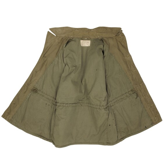 Vintage us army m-1943 m43 field jacket 1940s ww2… - image 9