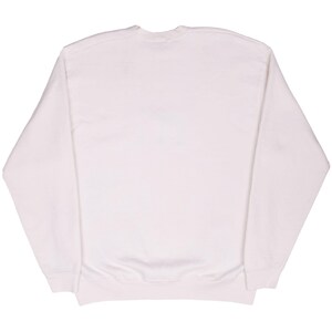 Vintage nike air big center swoosh cream sweatshirt 1990s xl made in usa image 3