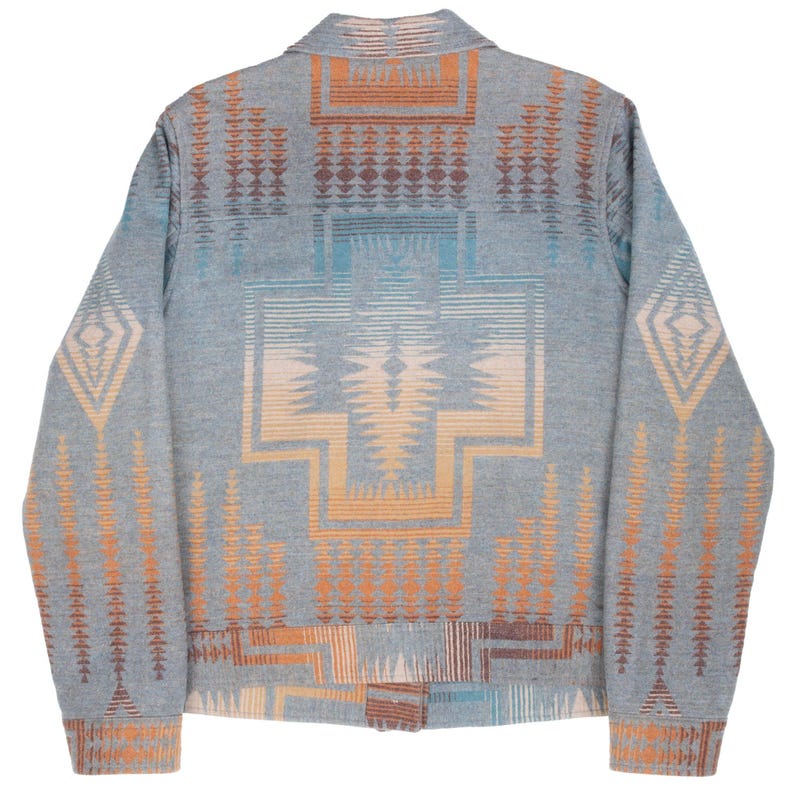 Vintage pendleton navajo aztec wool jacket 2000s size xl image 3