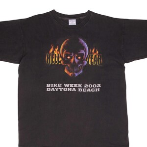 Vintage Daytona Beach Bike Week 2002 Hell yeah T-shirt maat xl