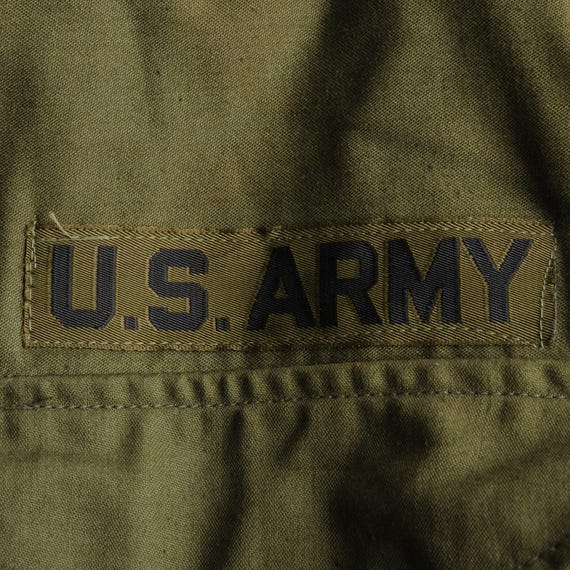 Vintage us army m-1965 m65 field jacket 1981 size… - image 6