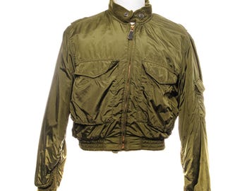 Vintage usn wep flight jacket 1973 vietnam war size 44r