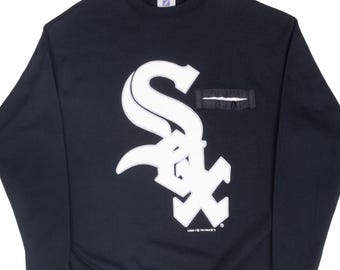 Vintage MLB Windbreaker Jacket 2XL Chicago White Sox Black - Etsy