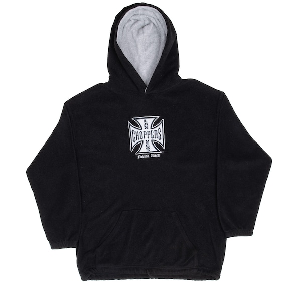 Vintage West Coast Choppers Las Vegas Fleece Hoodie Sweatshirt