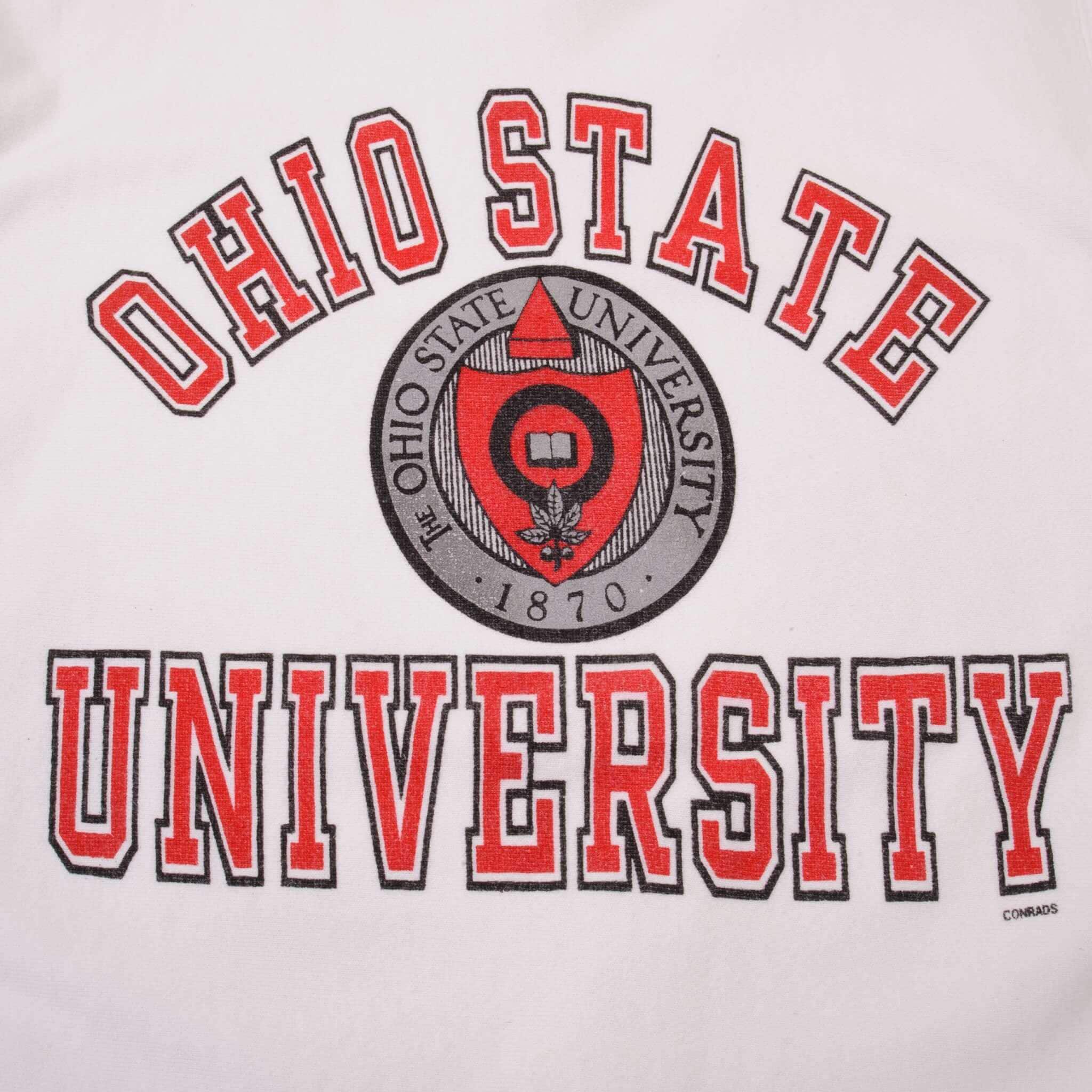 Vintage Champion Reverse Weave Ohio State Sweatshirt 1980s Size Xl