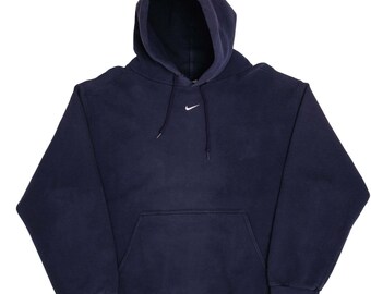 Vintage Nike Center Swoosh Travis Scott Hoodie Sweatshirt 90's