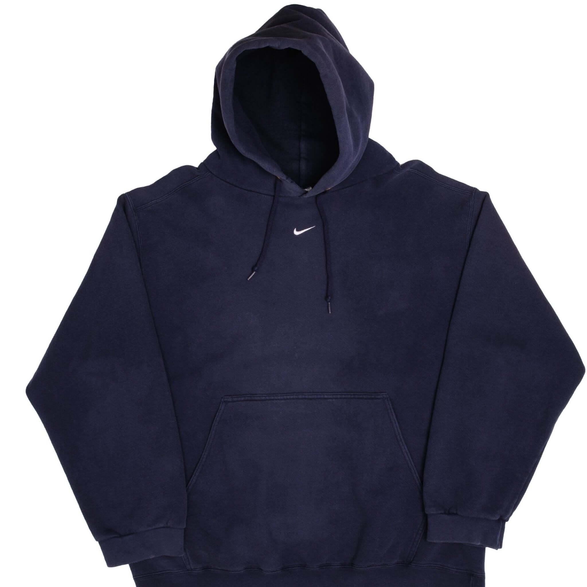 centre swoosh nike hoodie