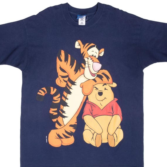 Vintage disney winnie the pooh tigger 1990s tee s… - image 1
