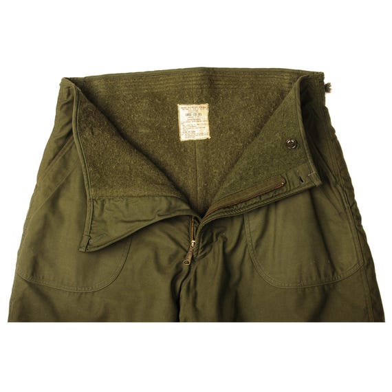 Vintage us army cold weather field trousers pants… - image 6