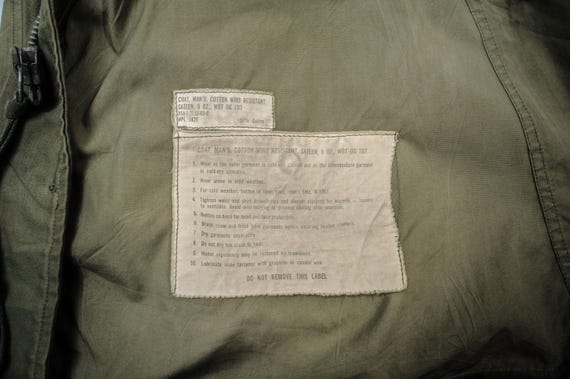Vintage us army m51 field jacket 1963 vietnam war… - image 4