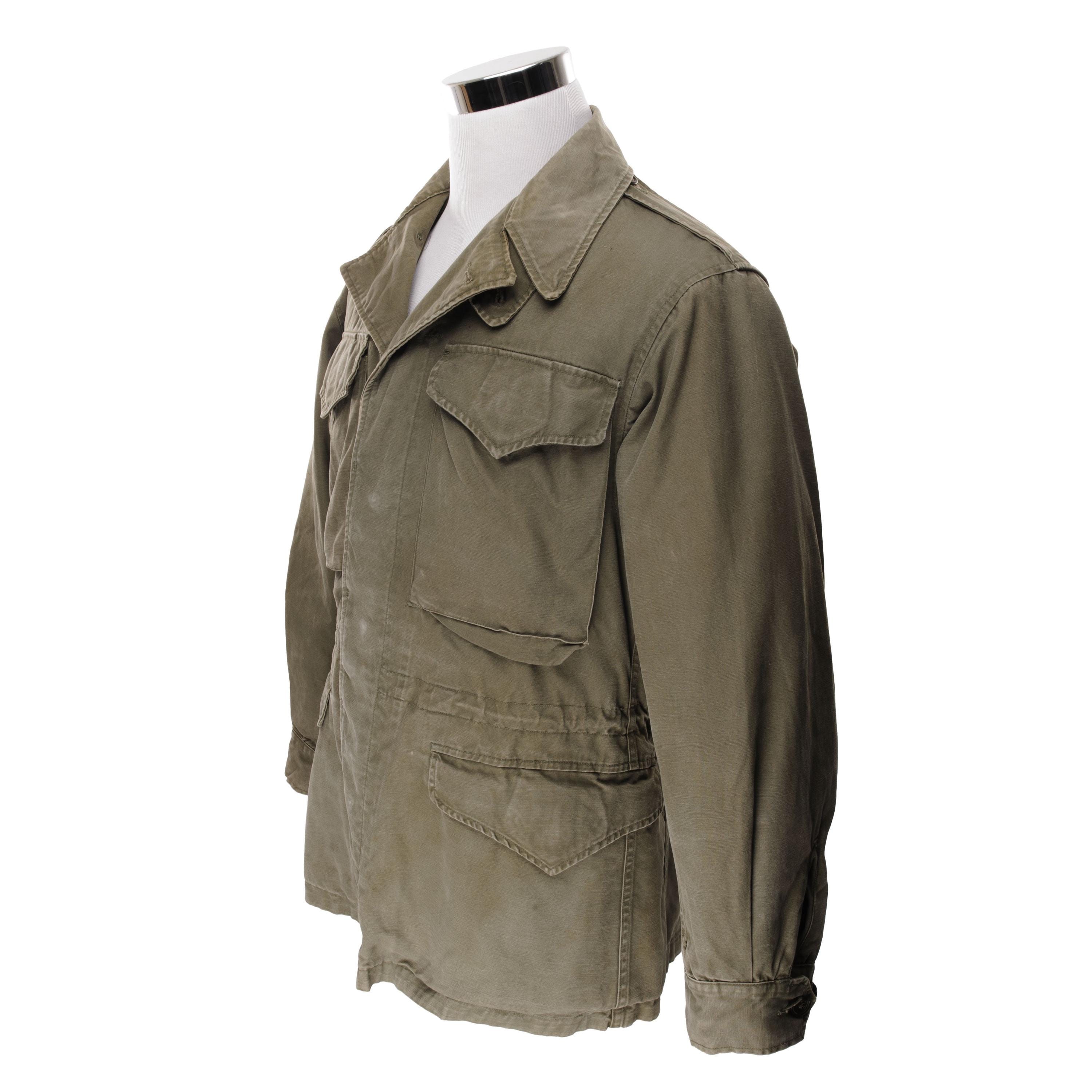 Vintage Us Army M50 Field Jacket 1950 Korean War Size Small
