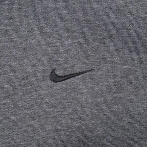 Vintage nike classic swoosh dark grey sweatshirt 2000s large image 8