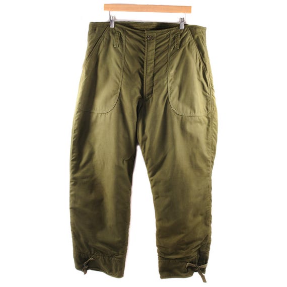 Vintage us army cold weather field trousers pants… - image 1