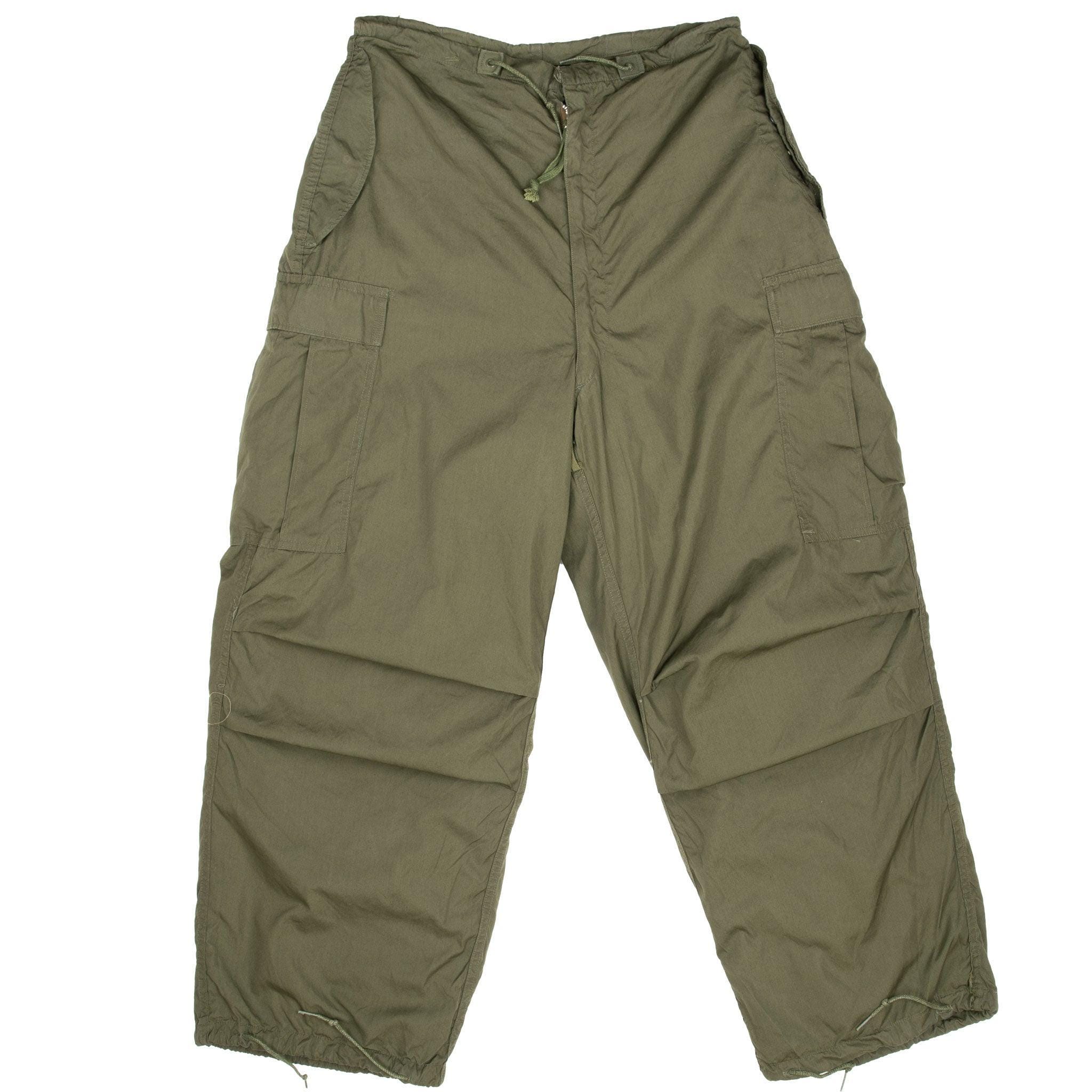 US Thermohousers MA1 Lined Winter Pants – Olive/Black, Army Tactical, S-3XL, Waterproof