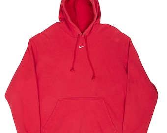 Vintage Nike Center Swoosh Travis Scott Hoodie Sweatshirt 90's