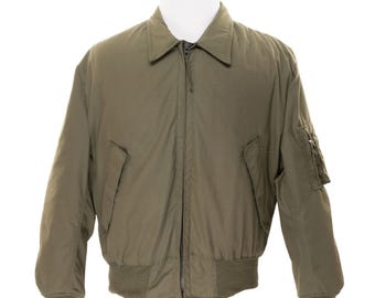 Vintage USAF Lightweight Flyer Jacket - Faded Military Bomber